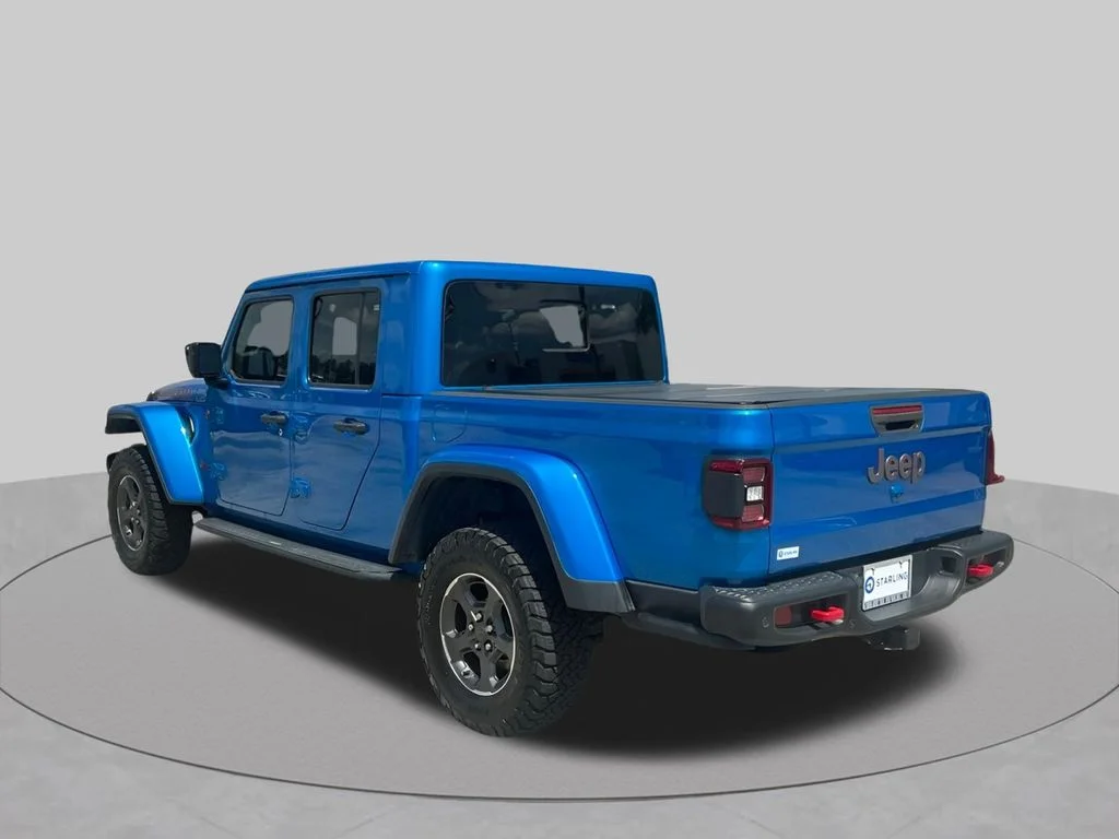 Used 2020 Blue Jeep Rubicon image 3