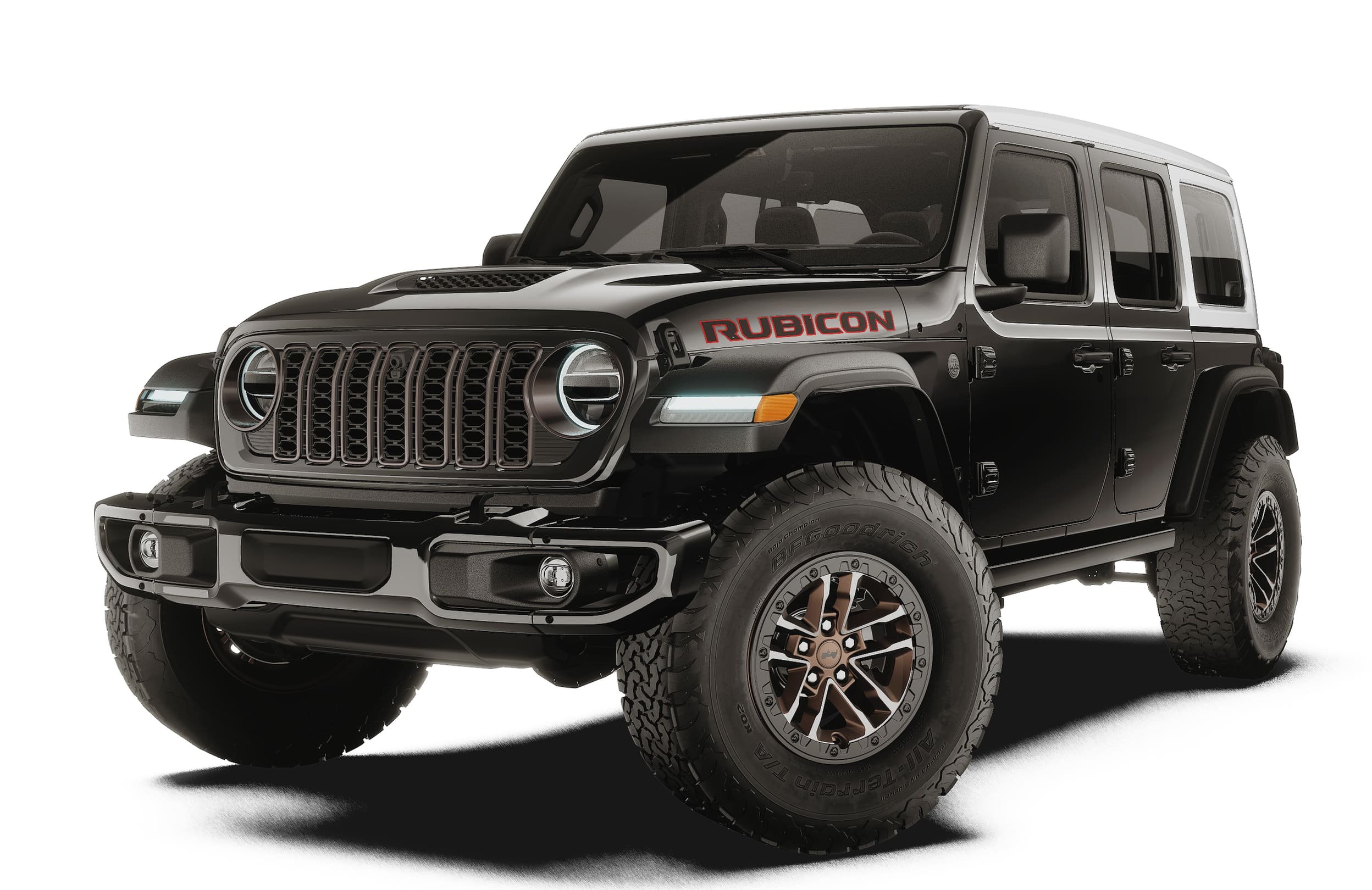 New 2027 Bright White Clear-Coat Paint Jeep Rubicon X image 13