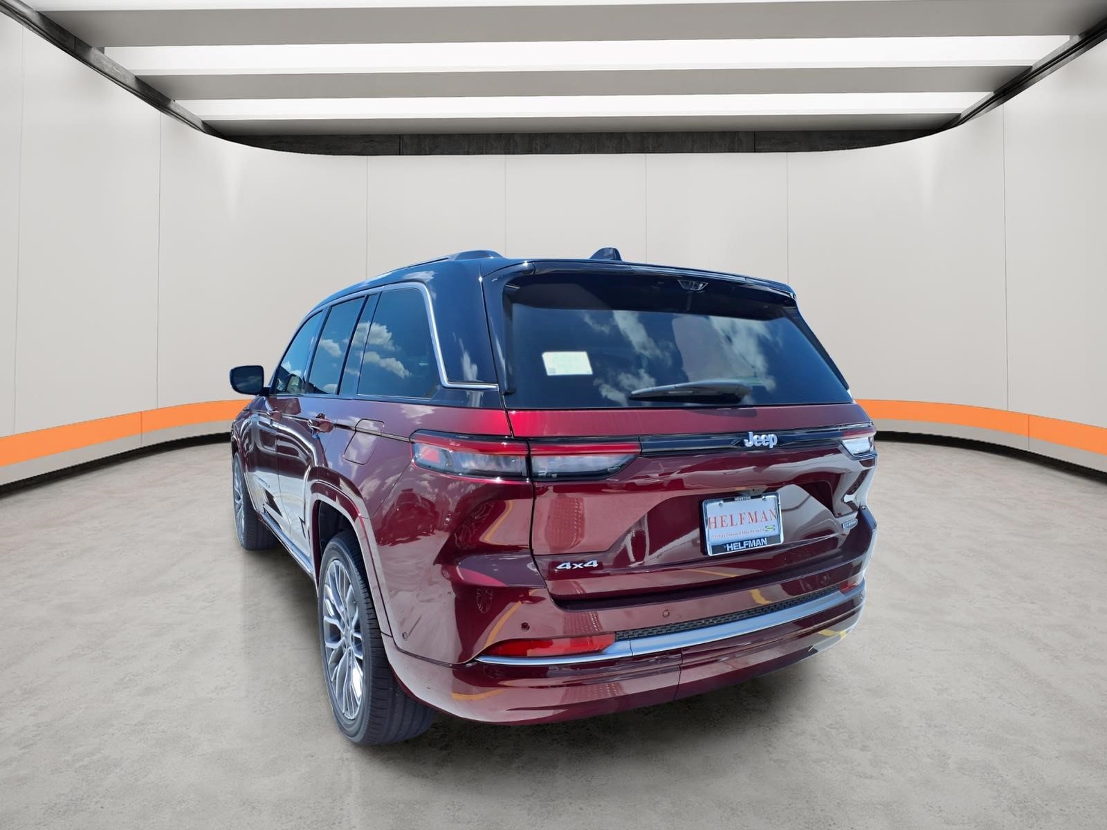New 2026 Velvet Red Pearl-Coat Exterior Paint Jeep Summit image 4