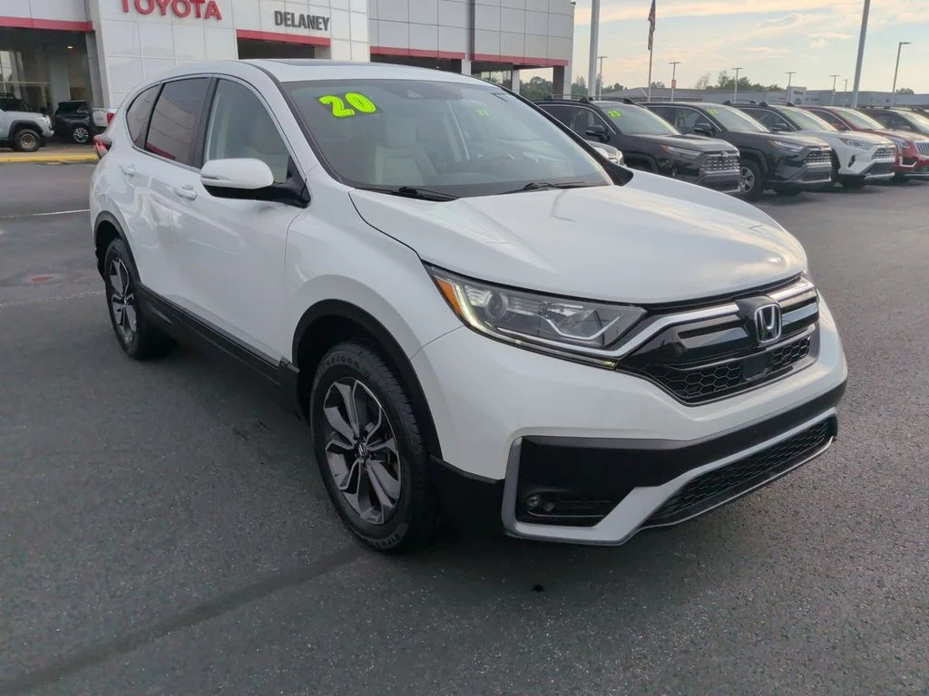 Used 2020 White Honda EX image 2