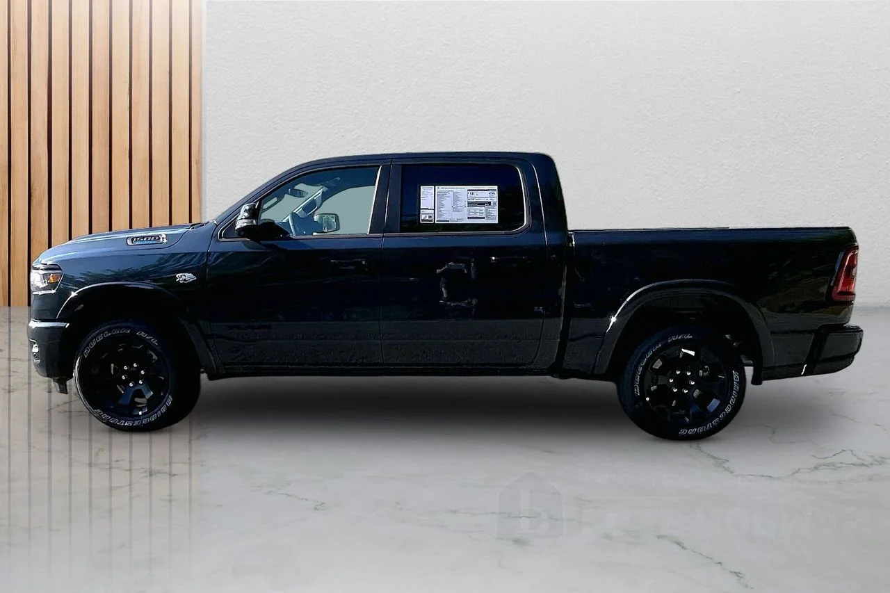 New 2026 Forged Blue Metallic Exterior Paint RAM Big Horn/Lone Star image 5