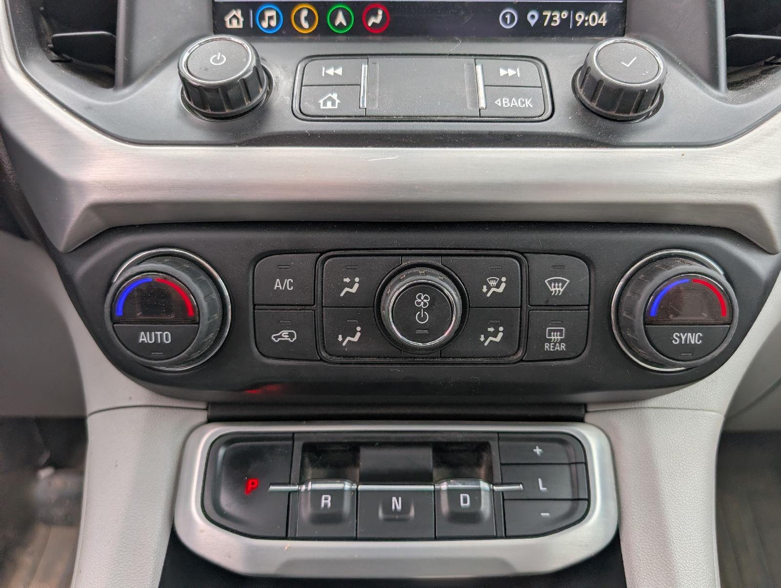 Used 2020 White Frost Tricoat GMC SLT image 16