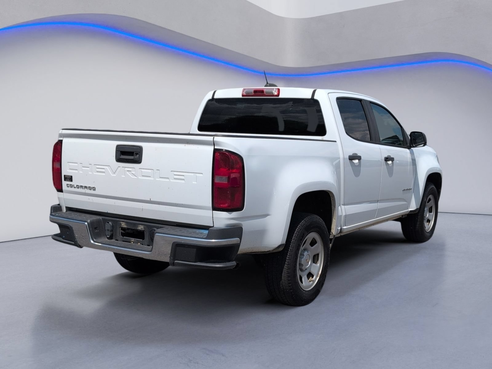 Used 2021 SUMMIT WHITE Chevrolet 2WD Work Truck image 3