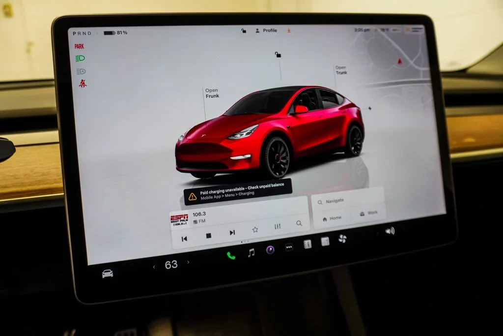 Used 2024 Red Tesla Performance image 23