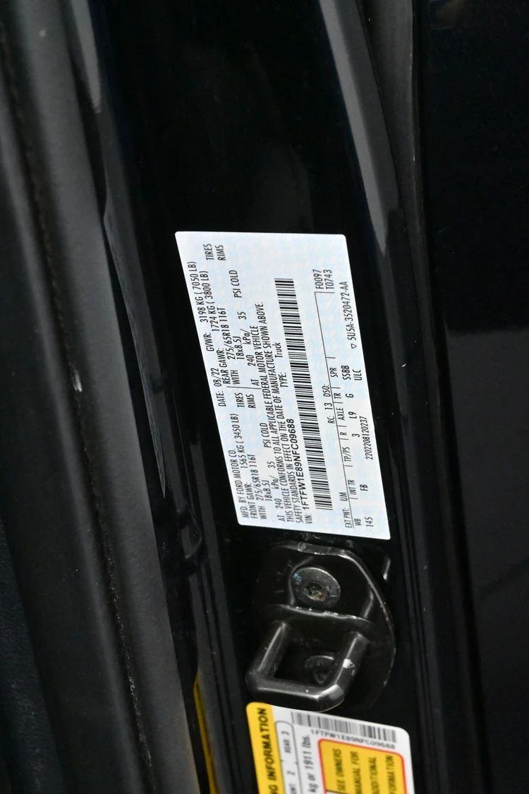 Used 2022 Agate Black Ford XLT image 42