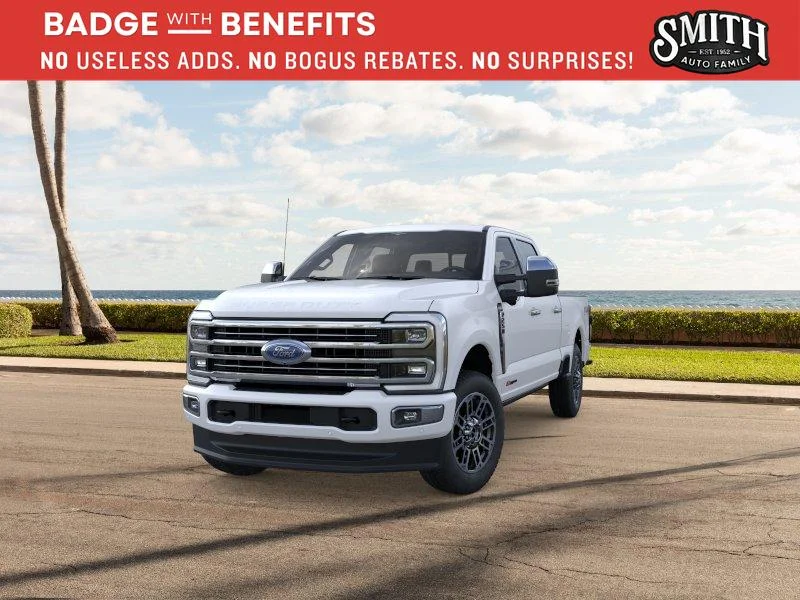 New 2026 Star White Metallic Tri-Coat Ford F-250® Platinum® image 3