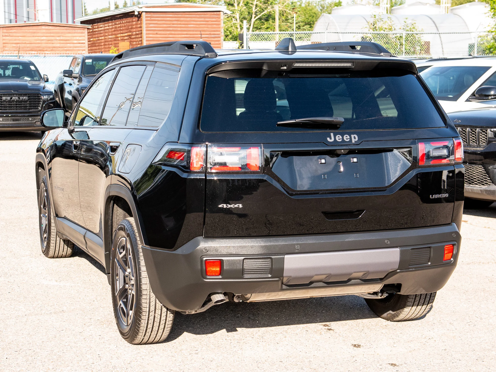 New 2026 Black Jeep Laredo * Hybrid image 3