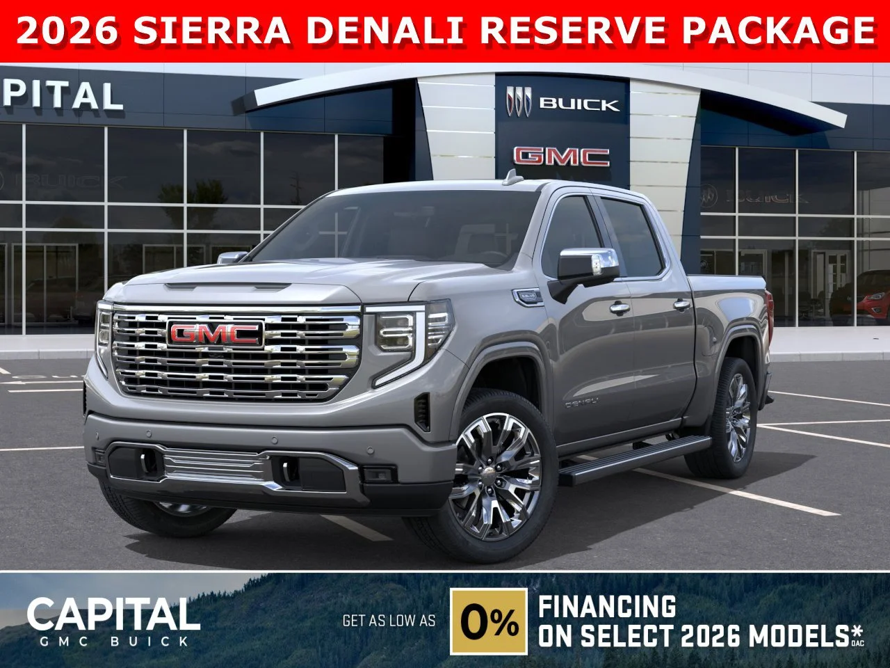 New 2026 STERLING METALLIC GMC Denali image 1