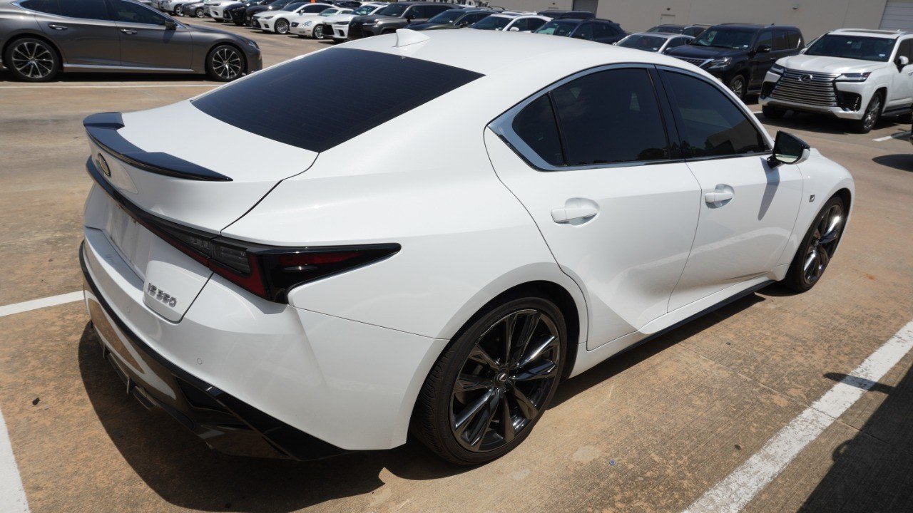 Certified Used 2024 White Lexus IS 350 F SPORT image 4