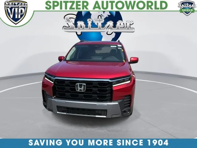 New 2026 Radiant Red Metallic II Honda AWD Touring Blackout image 3