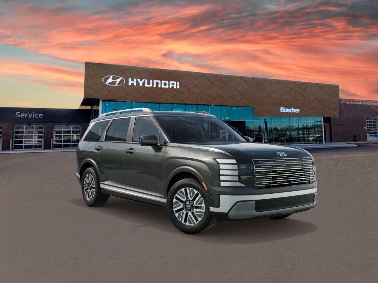 New 2027 Titan Green Pearl Hyundai SEL Premium 8P image 2