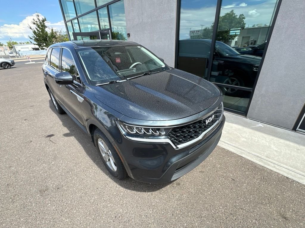 Used 2022 Gray Kia LX image 1