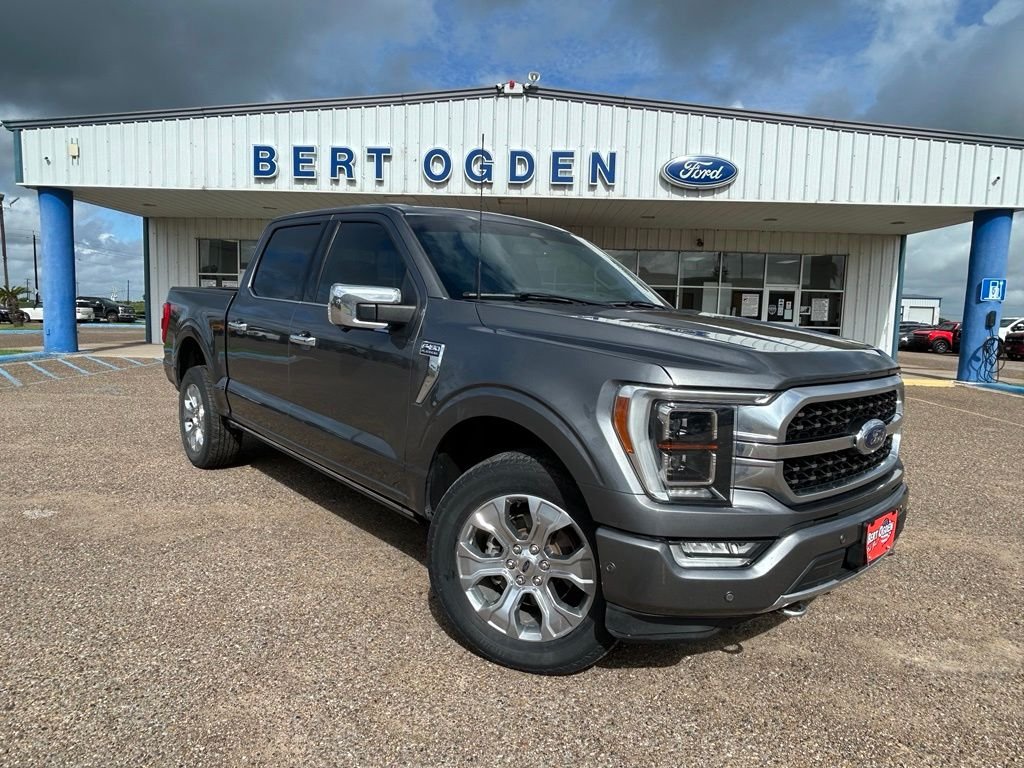 Used 2023 Gray Ford Platinum image 1