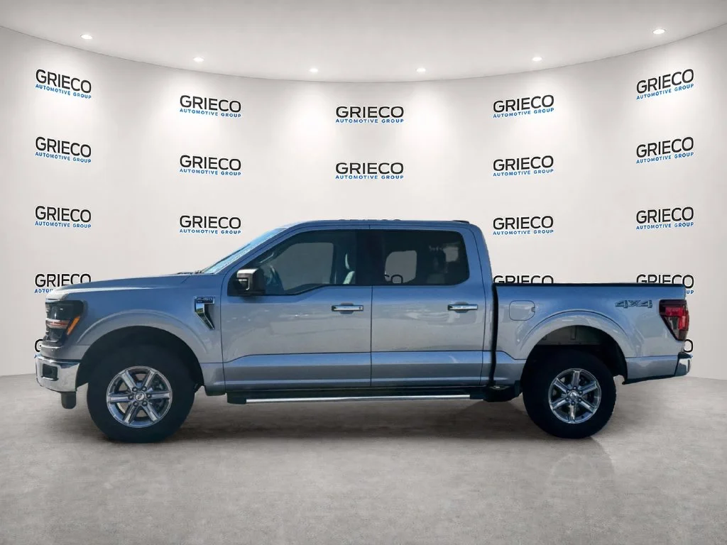 Used 2025 Iconic Silver Metallic Ford XLT image 4