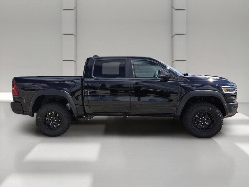 New 2027 Diamond Black Crystal Pearl-Coat Exterior Paint RAM RHO 4X4 CREW CAB 5