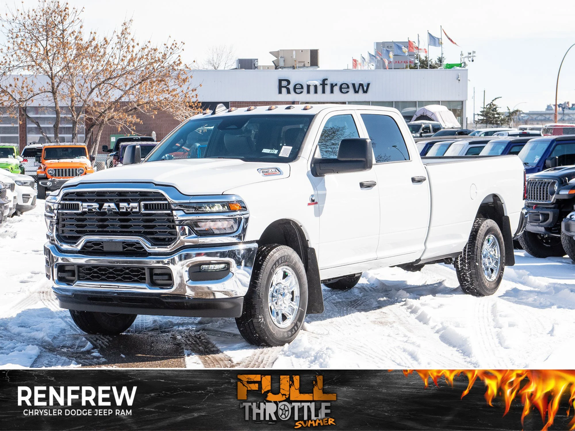 New 2026 White RAM Tradesman* image 1