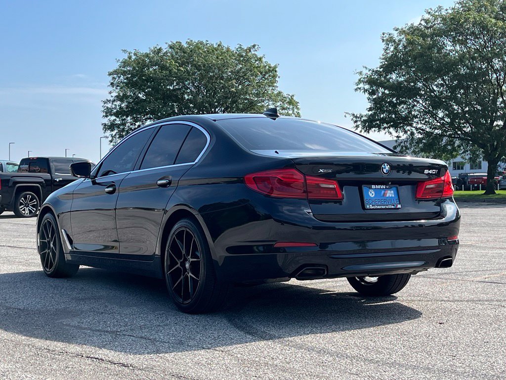 Used 2018 Black BMW 540i xDrive image 8