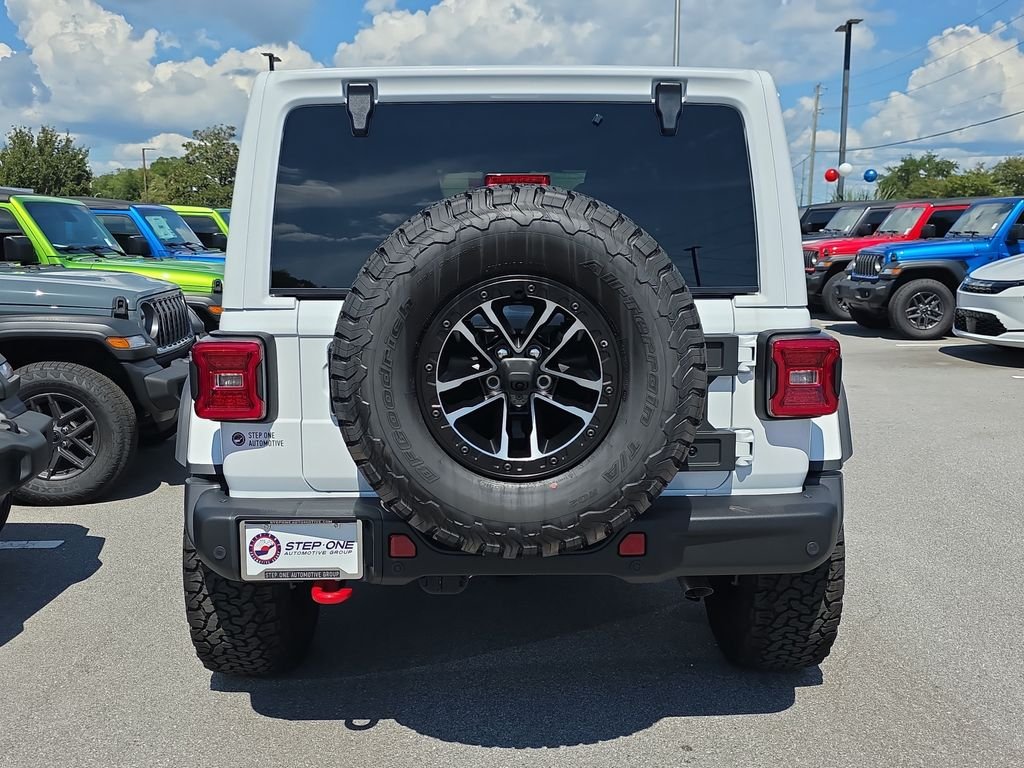 New 2026 Bright White Clearcoat Jeep Rubicon X image 6