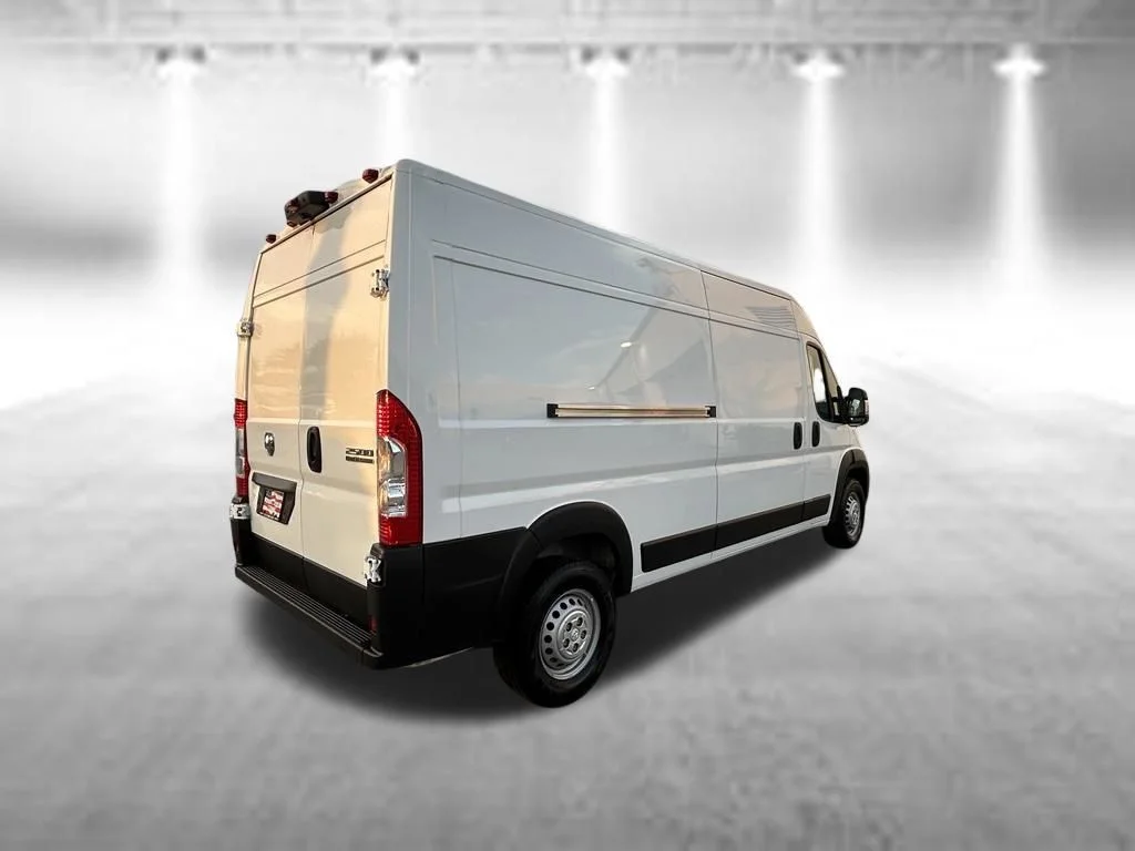 Used 2025 Bright White Clearcoat Ram High Roof image 4