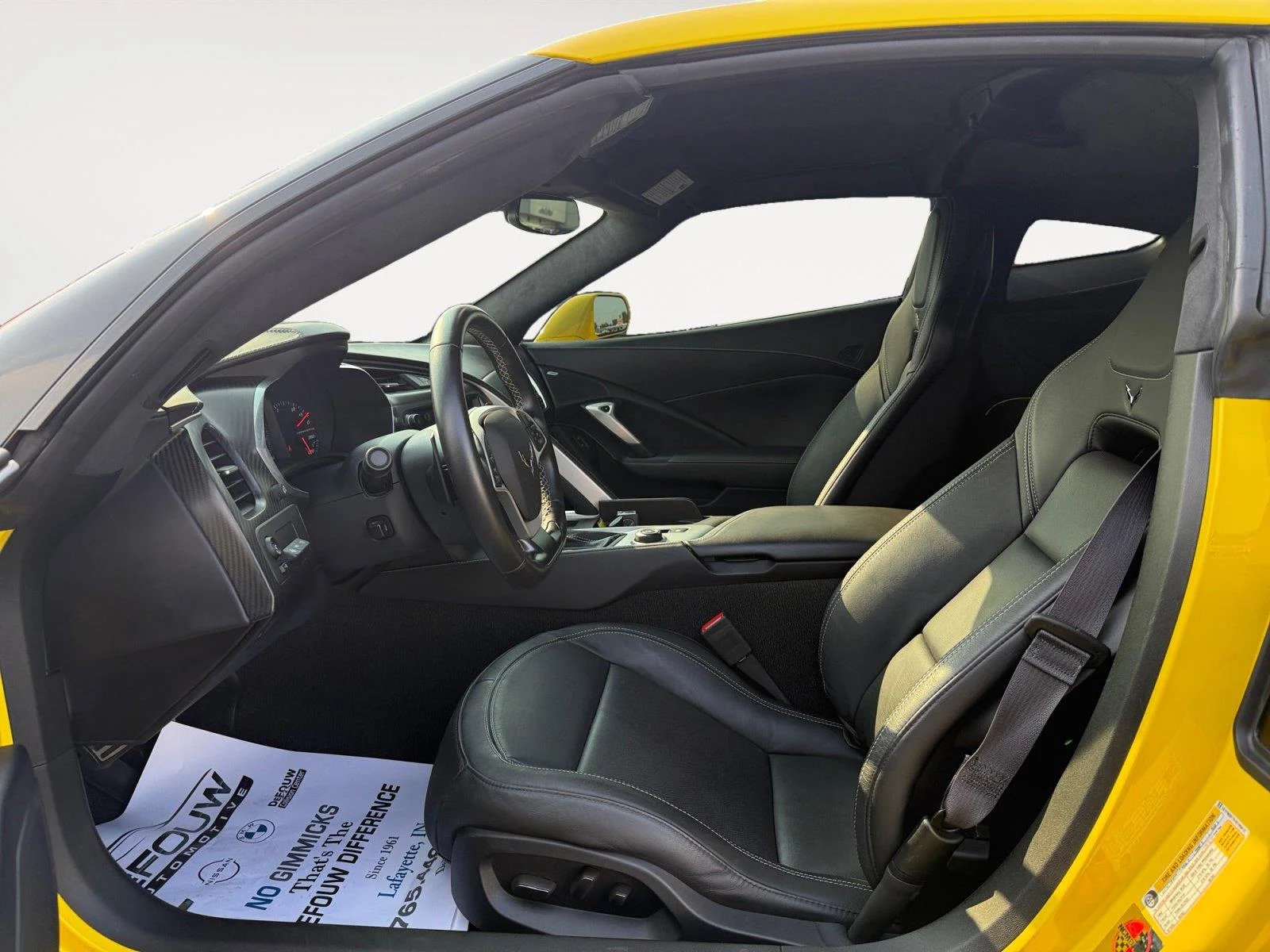 Used 2016 Corvette Racing Yellow Tintcoat Chevrolet Z51 3LT image 10