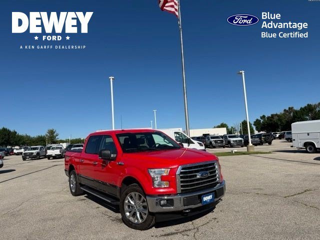 Used 2017 Race Red Ford XLT image 1