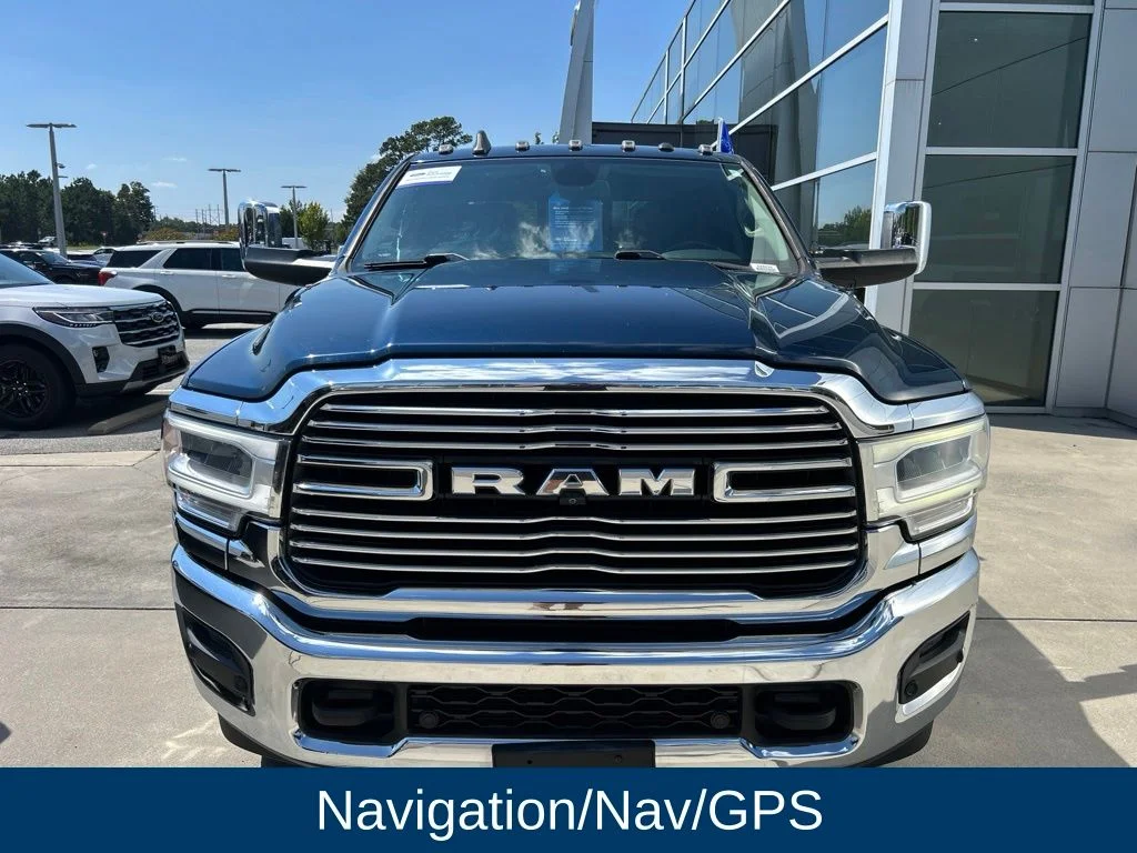 Used 2019 Patriot Blue Pearlcoat Ram Laramie image 2