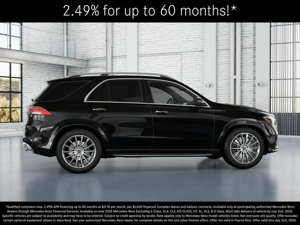 New 2026 Obsidian Black Metallic Mercedes-Benz GLE 580 image 59