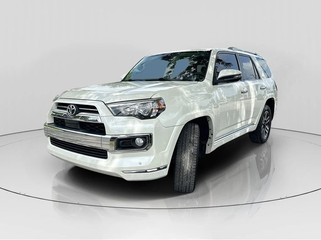 Used 2020 White Toyota Limited image 3