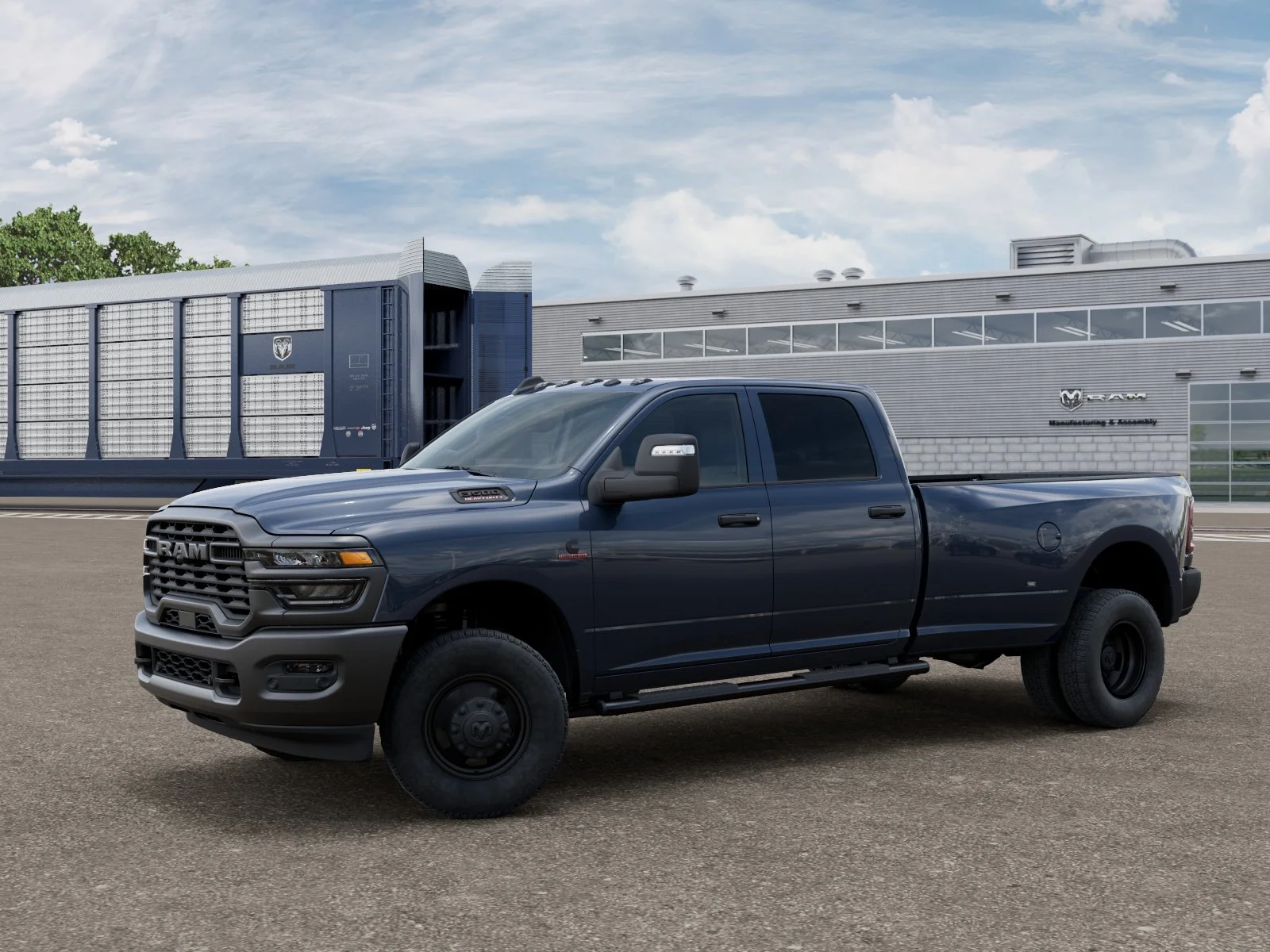 New 2026 Forged Blue Metallic Exterior Paint RAM Tradesman image 28