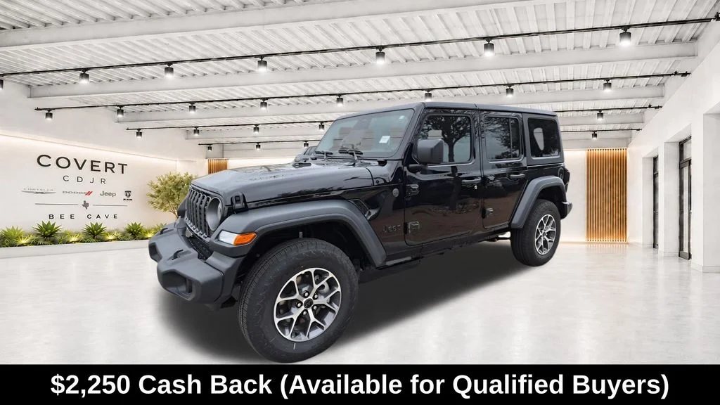 New 2026 Black Jeep Sport S image 4
