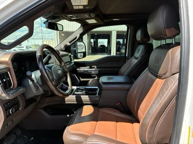 Used 2024 Star White Metallic Tri-Coat Ford King Ranch image 7