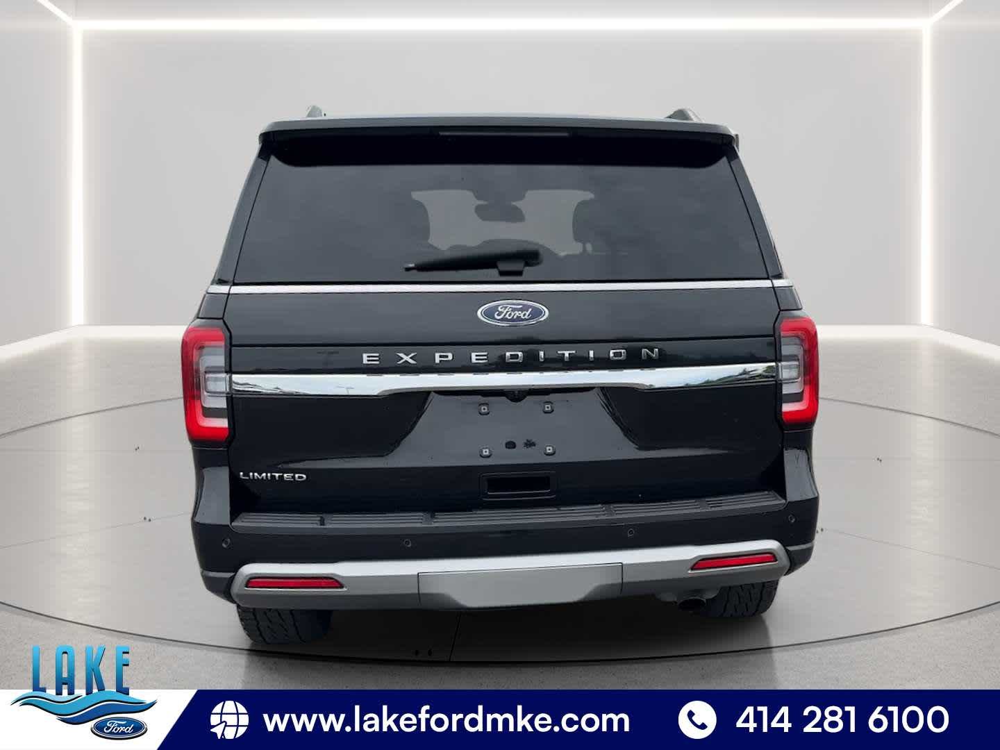 Used 2023 Agate Black Metallic Ford Limited image 8