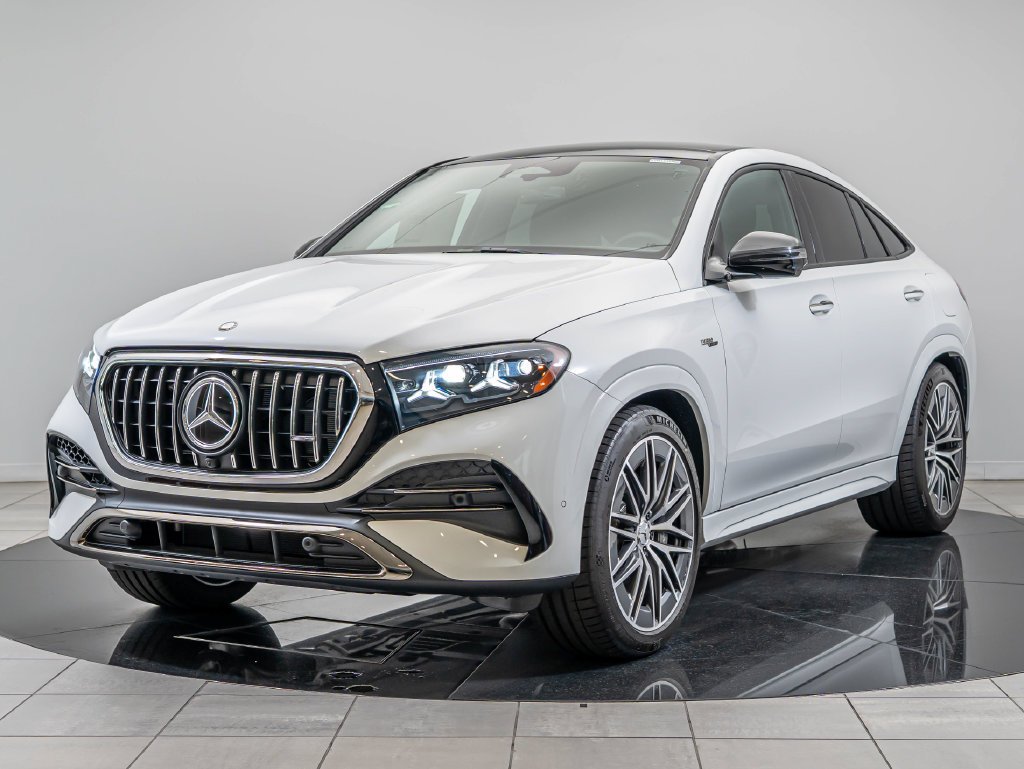 New 2027 MANUFAKTUR Moonlight White Metallic Mercedes-Benz AMG® GLE 53e 4MATIC+ Coupe image 1
