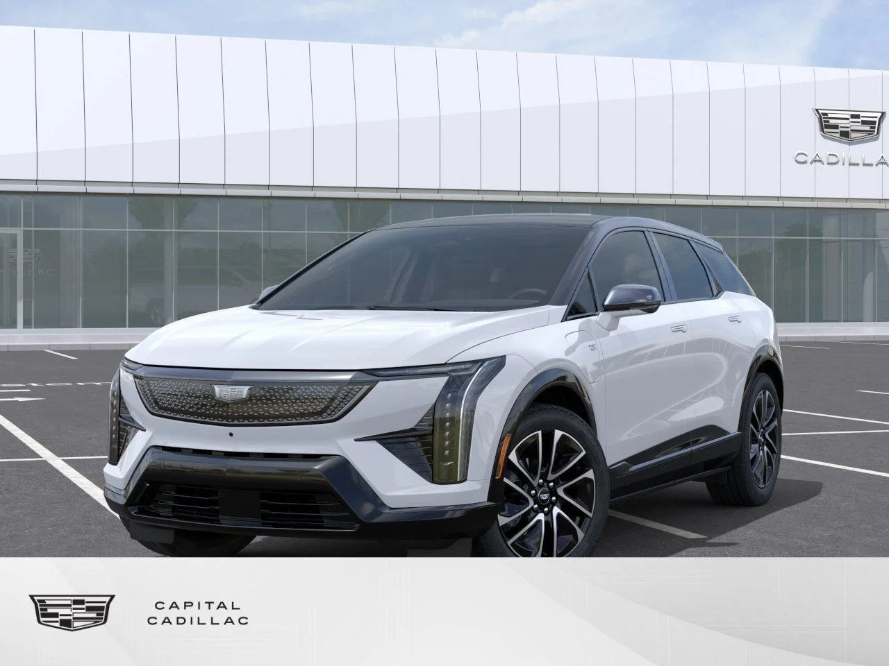 New 2027 Vibrant White Tricoat Cadillac Sport image 1