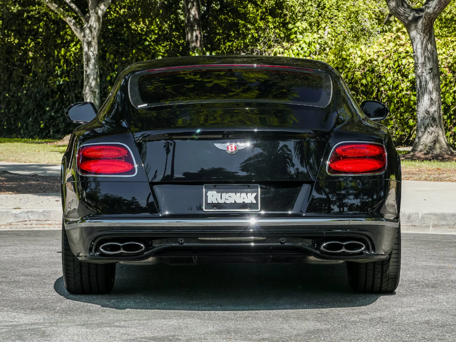 Certified Used 2017 Black Crystal Metallic Bentley V8 S image 6