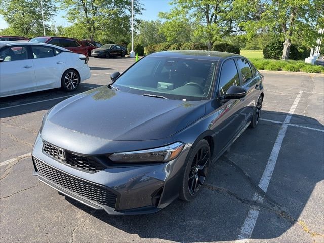 Certified Used 2025 Meteorite Gray Metallic Honda Sport image 1