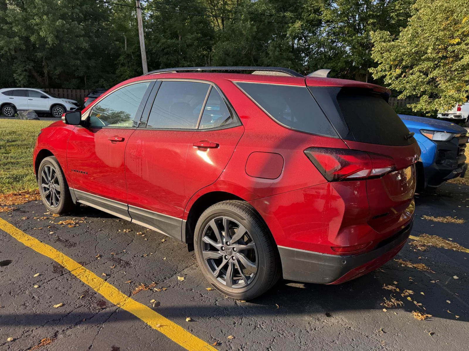 Used 2024 Radiant Red Tintcoat Chevrolet RS image 2