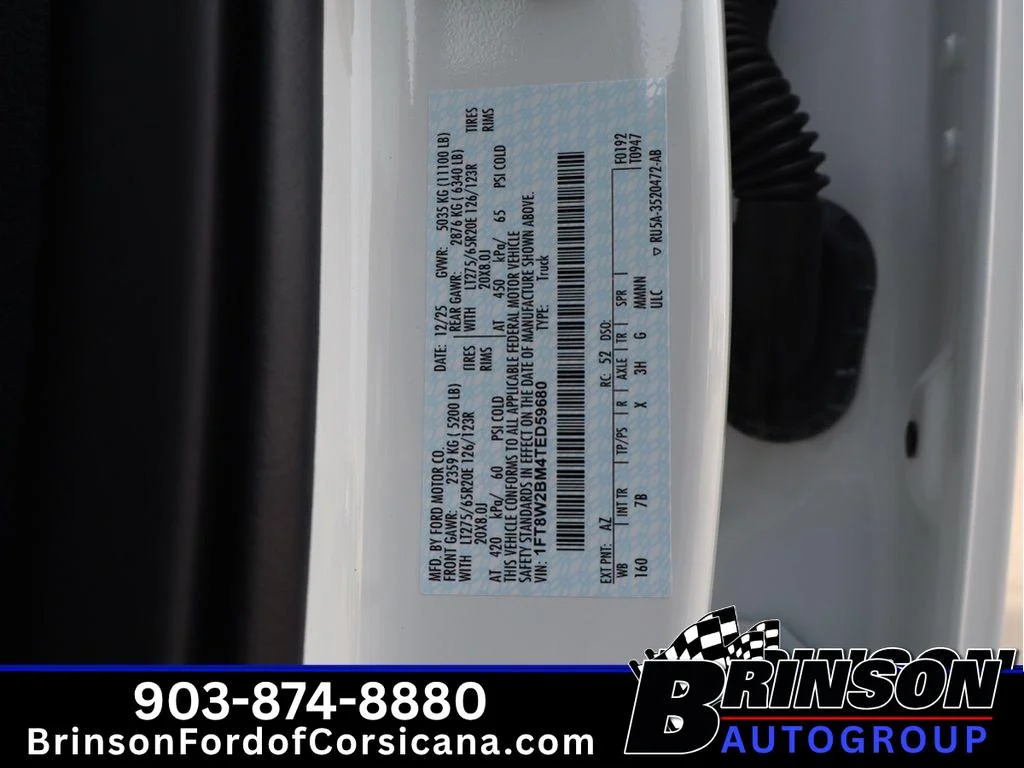 New 2026 Star White Metallic Tri-Coat Ford Platinum image 23