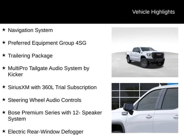 New 2026 Summit White GMC AT4X image 8