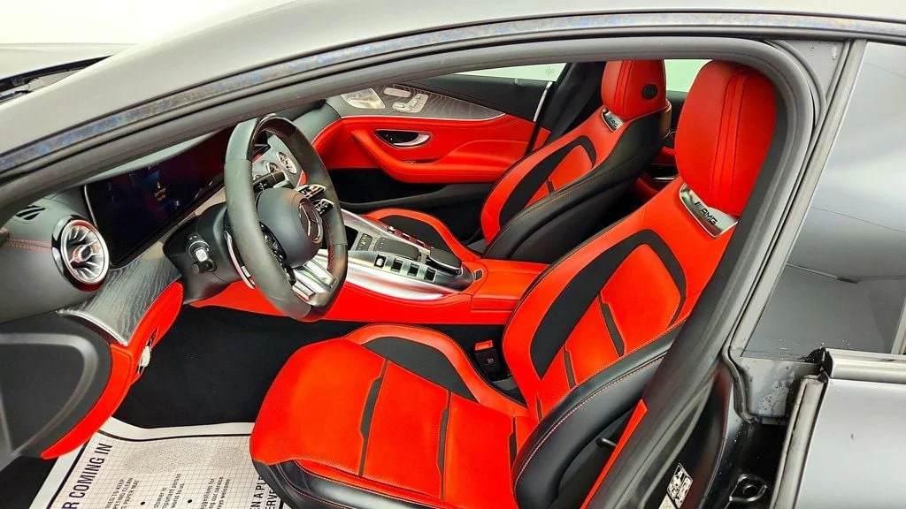 Used 2023 MANUFAKTUR Graphite Grey Magno Mercedes-Benz AMG® GT 43 4-Door Coupe w/ Nappa Leather & Driver Assistance Pkg image 21