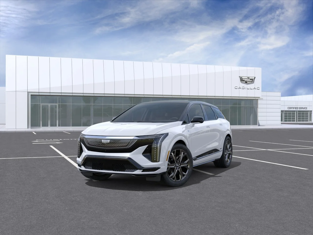 New 2027 Vibrant White Tricoat Cadillac OPTIQ-V image 8