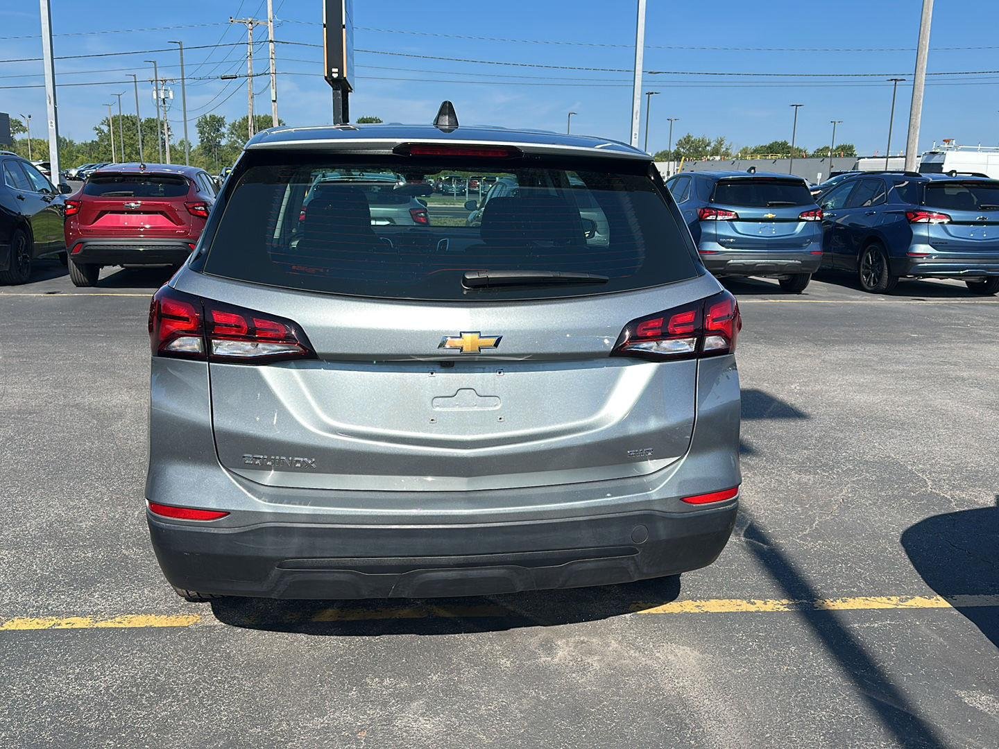Used 2024 Sterling Gray Metallic Chevrolet LS image 3