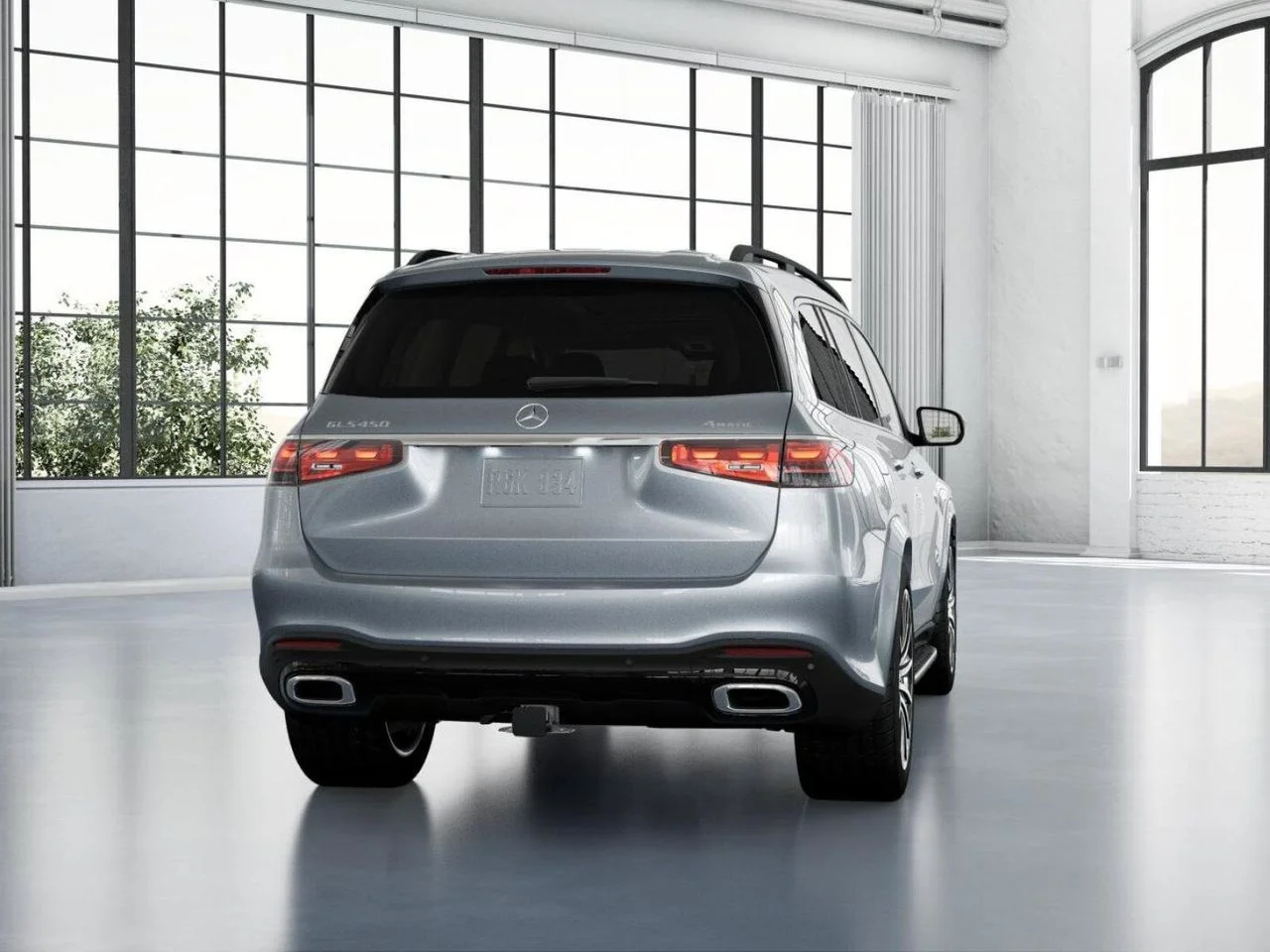 New 2026 Cirrus Silver Metallic Mercedes-Benz GLS 450 image 24