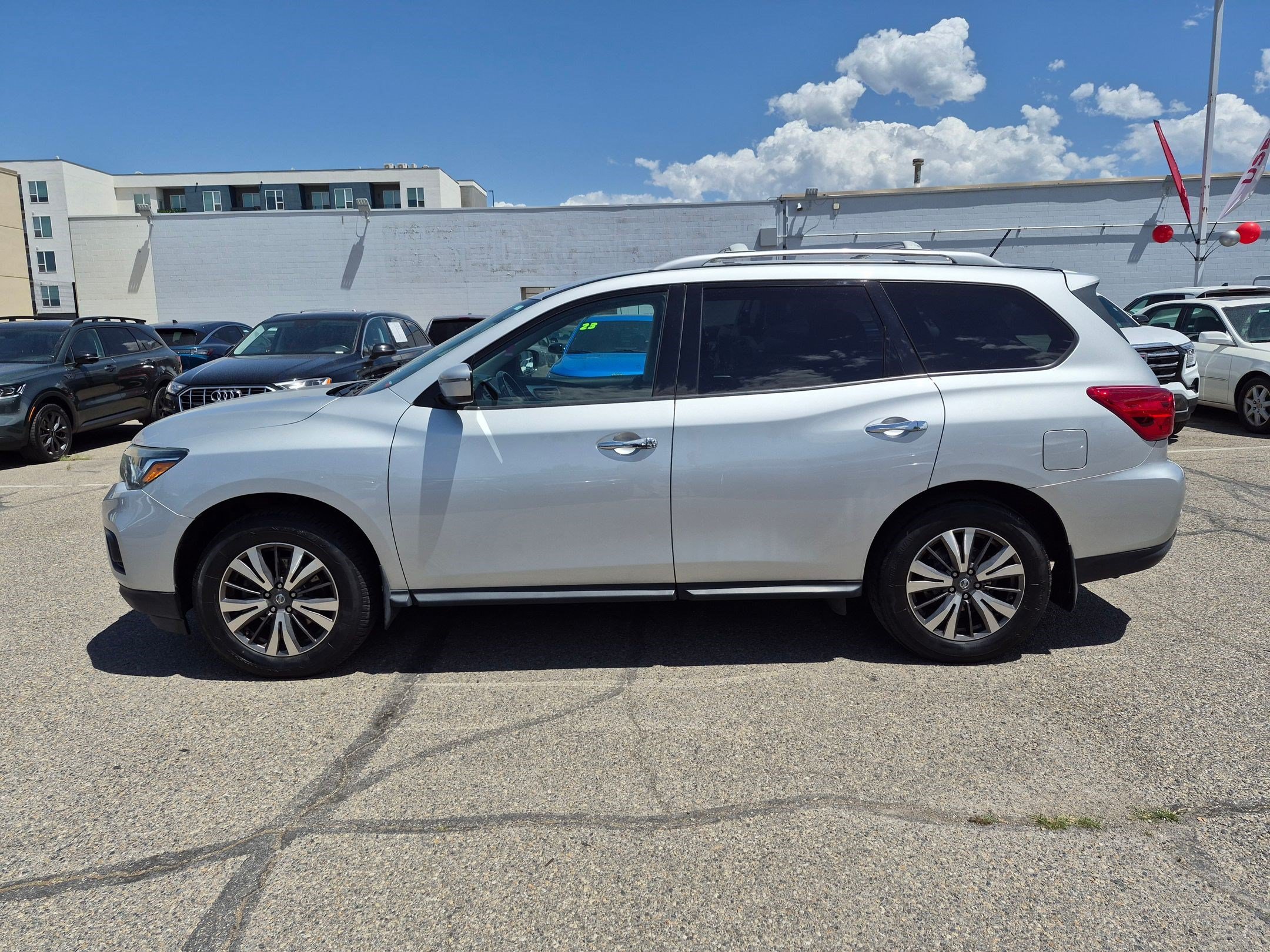 Used 2017 Brilliant Silver Metallic Nissan SV image 7