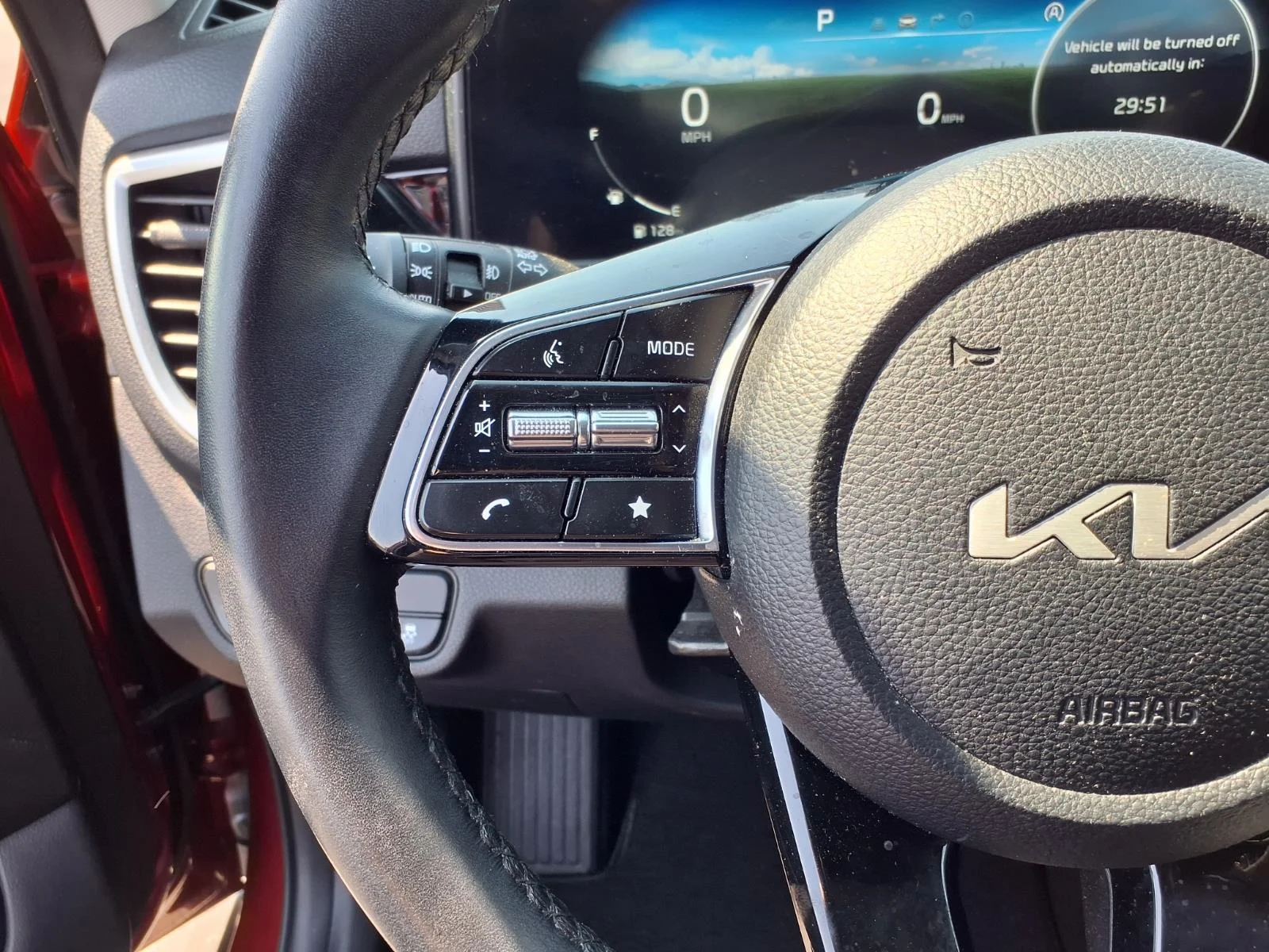 Used 2024 Mars Orange Kia S image 7