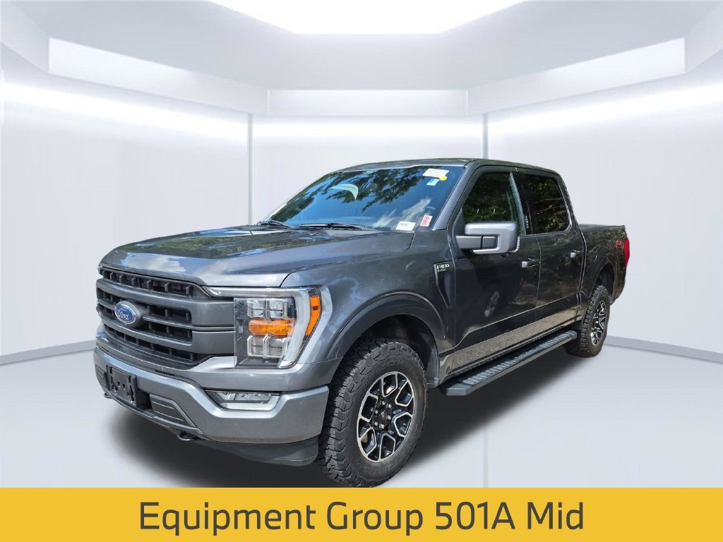 Used 2022 Gray Ford Lariat image 2
