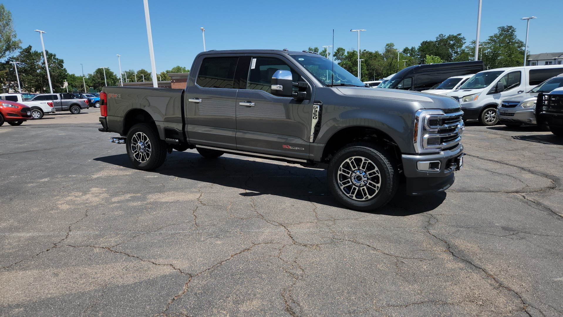 New 2026 Carbonized Gray Metallic Ford Platinum image 8
