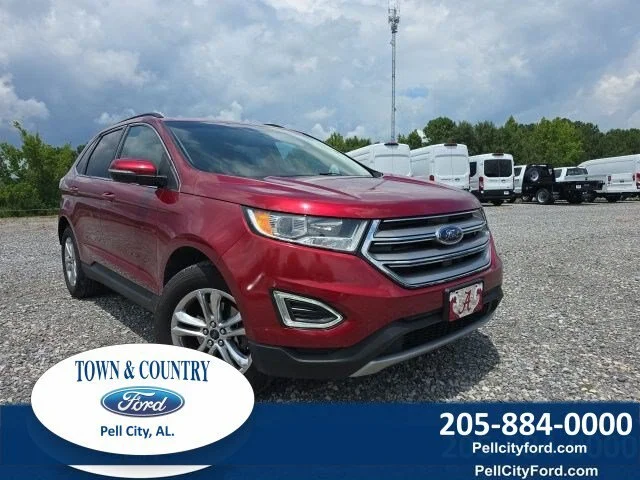 Used 2017 Ruby Red Metallic Tinted Clearcoat Ford SEL image 13