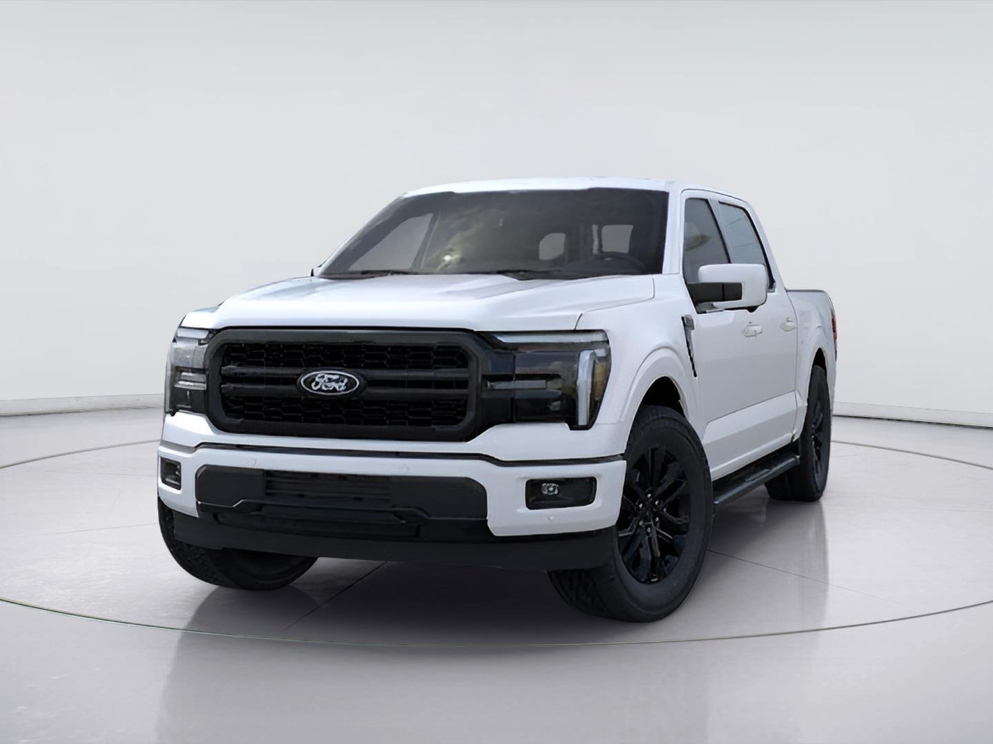 New 2026 Star White Metallic Tri-Coat Ford Lariat® image 2