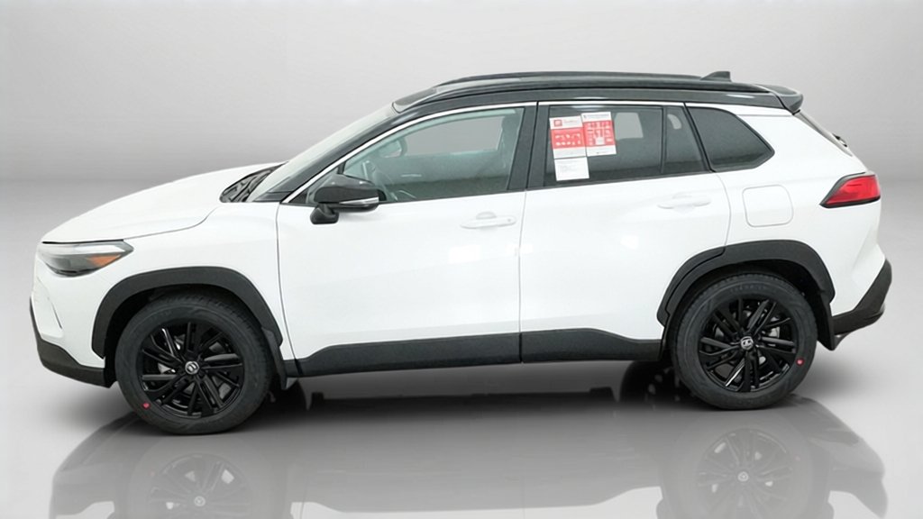 New 2026 Wind Chill Pearl with Jet Black roof Toyota Hybrid XSE image 2